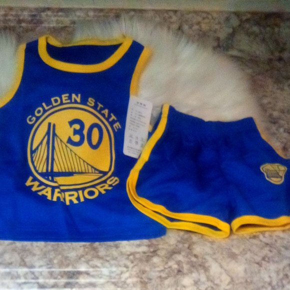 BB designs Other - Stephen Curry Basketball #30 Golden State Warriors 2-pc outfit 2-T NWT